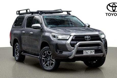 Grey 2021 Toyota Hilux Double Cab Pick Up Sr5 (4X4)