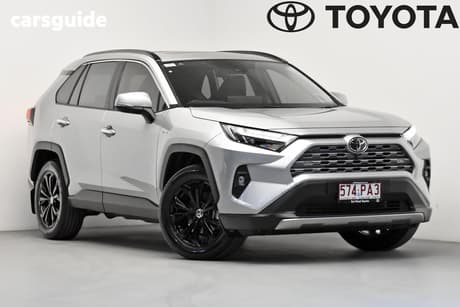 Silver 2025 Toyota RAV4 Wagon Cruiser (2Wd) Hybrid