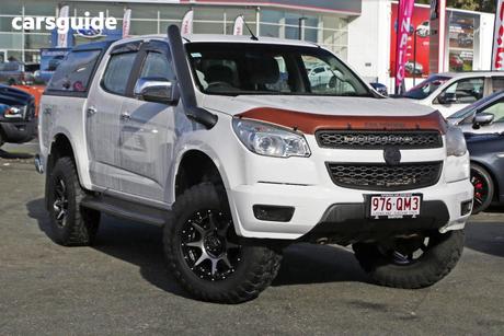 White 2016 Holden Colorado Crew Cab Pickup Ltz (4X4)