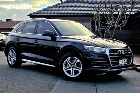 Black 2018 Audi Q5 Wagon 2.0 Tdi Quattro Design