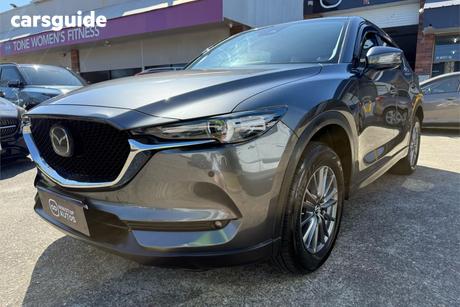 Grey 2020 Mazda CX-5 Wagon Touring (4X4)