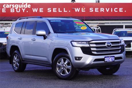 Silver 2026 Toyota Landcruiser Wagon Lc300 Vx (4X4)
