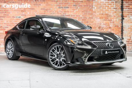 Black 2015 Lexus RC200T Coupe F Sport