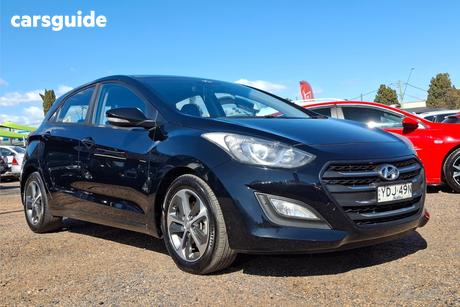 Black 2015 Hyundai I30 Hatchback Active X