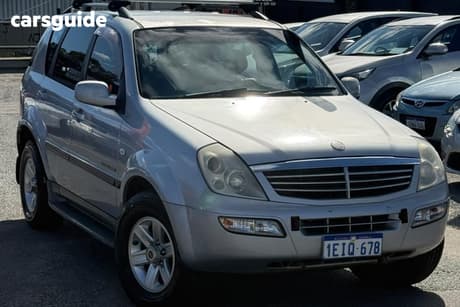 Silver 2006 KGM Rexton SUV RX270 XDI SPORT PLUS Y200