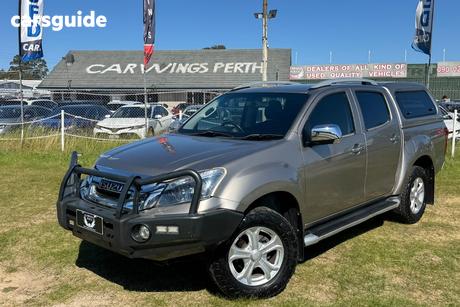Beige 2016 Isuzu D-MAX Crew Cab Utility Ls-Terrain Hi-Ride (4X4)