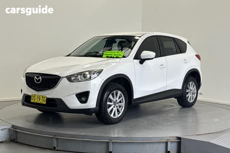 White 2014 Mazda CX-5 Wagon Maxx Sport (4X4)