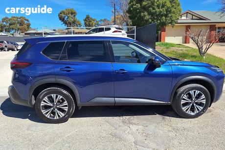 Blue 2022 Nissan X-Trail Wagon St-L (4Wd) 7 Seat