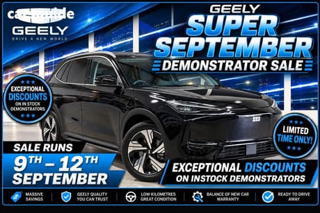 Black 2026 Geely EX5 Wagon Inspire Extended Range