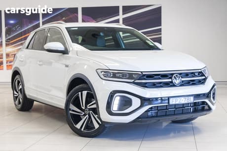 White 2025 Volkswagen T-ROC Wagon 140Tsi R-Line