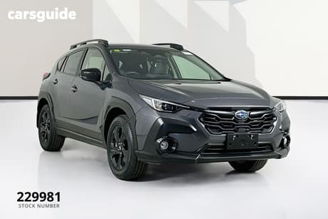 Grey 2023 Subaru Crosstrek Wagon Awd 2.0L