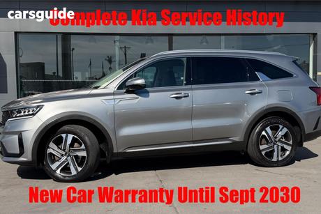 Grey 2023 Kia Sorento Wagon Sport+ 7 Seat