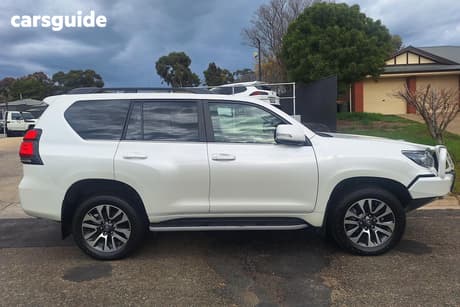 White 2021 Toyota Landcruiser Prado Wagon Vx