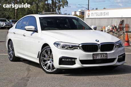 White 2018 BMW 530I Sedan M Sport