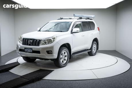 White 2012 Toyota Landcruiser Prado Wagon Gxl (4X4)