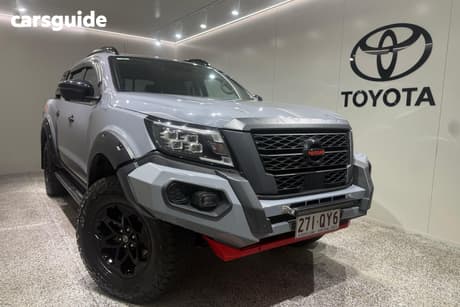 Grey 2021 Nissan Navara Dual Cab Pick-up Pro-4X Warrior (4X4)