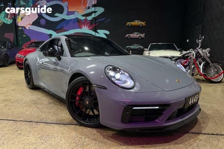 Grey 2024 Porsche 911 Coupe Carrera Gts