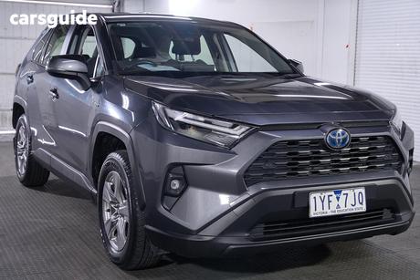 Grey 2023 Toyota RAV4 Wagon Gx (Awd) Hybrid
