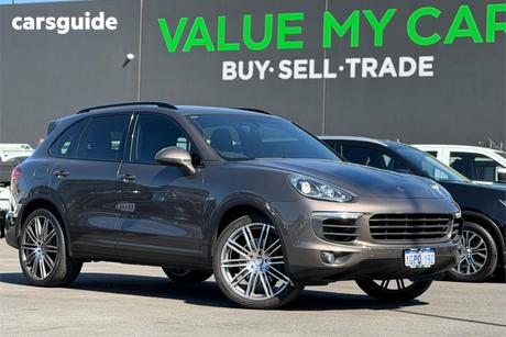 Brown 2015 Porsche Cayenne Wagon Diesel