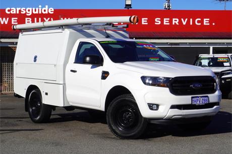White 2022 Ford Ranger Cab Chassis Xl 3.2 (4X4)