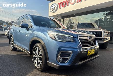 Blue 2020 Subaru Forester Wagon 2.5I-S (Awd)