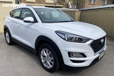 White 2018 Hyundai Tucson Wagon Active X (Fwd)