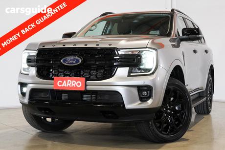 Silver 2024 Ford Everest Wagon Sport (4Wd)