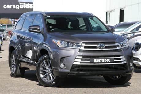 Grey 2019 Toyota Kluger Wagon Gxl (4X4)