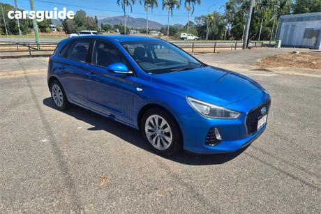 Blue 2018 Hyundai I30 Hatchback Go