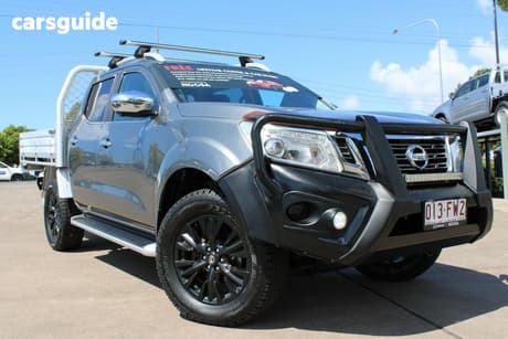 Grey 2018 Nissan Navara Dual Cab Pick-up St-X (4X4) (Leather Trim)