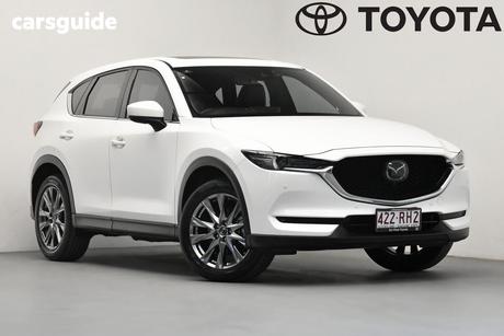 White 2021 Mazda CX-5 Wagon Akera (Awd)