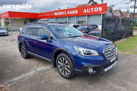 Blue 2015 Subaru Outback Wagon 3.6R