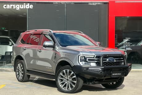 Silver 2024 Ford Everest Wagon Platinum (4Wd)