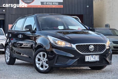 Black 2023 MG MG3 Hatchback Core
