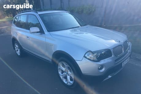 Silver 2008 BMW X3 Wagon 2.0D