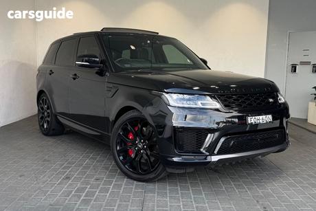 Black 2022 Land Rover Range Rover Sport Wagon P400 Hse (294Kw)