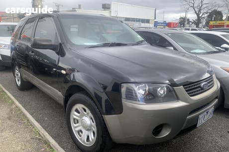 Black 2008 Ford Territory SUV TX