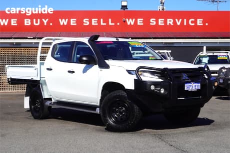White 2022 Mitsubishi Triton Double Cab Pick Up Glx+ (4X4)