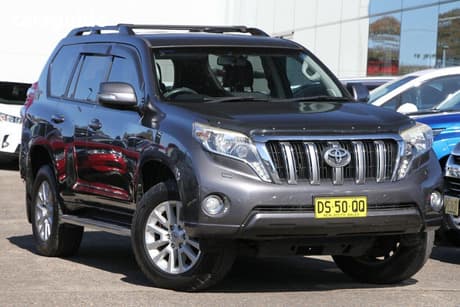 Grey 2014 Toyota Landcruiser Prado Wagon Vx (4X4)