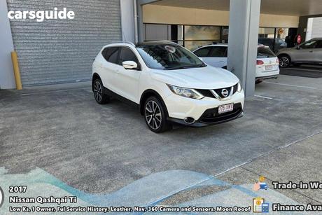 White 2016 Nissan Qashqai Wagon Ti (4X2)