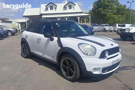 White 2012 Mini Countryman SUV COOPER S 4WD