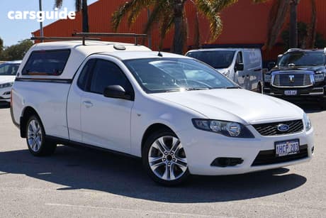 White 2010 Ford Falcon Ute Ute Tray XR6 R