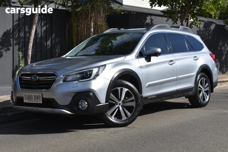 Silver 2018 Subaru Outback Wagon 2.5I Premium