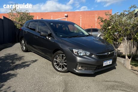 Grey 2021 Subaru Impreza Hatchback 2.0I Premium (Awd)