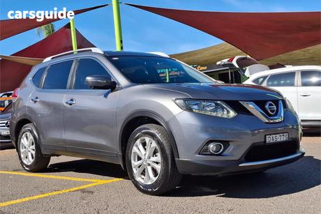 Silver 2015 Nissan X-Trail Wagon St-L 7 Seat (Fwd)