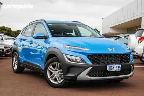 Blue 2020 Hyundai Kona Wagon (Fwd)