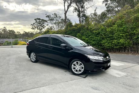 Black 2015 Honda City Sedan Vti-L