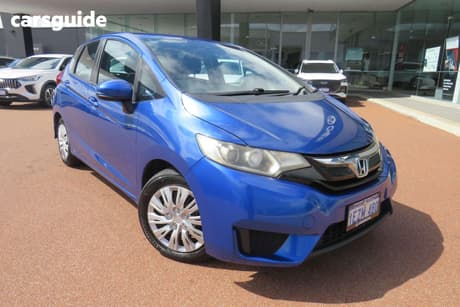 Blue 2016 Honda Jazz Hatchback Vti