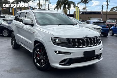 White 2015 Jeep Grand Cherokee Wagon Srt 8 (4X4)
