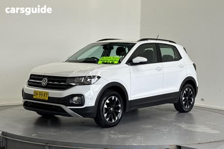 White 2023 Volkswagen T-Cross Wagon 85Tfsi Life